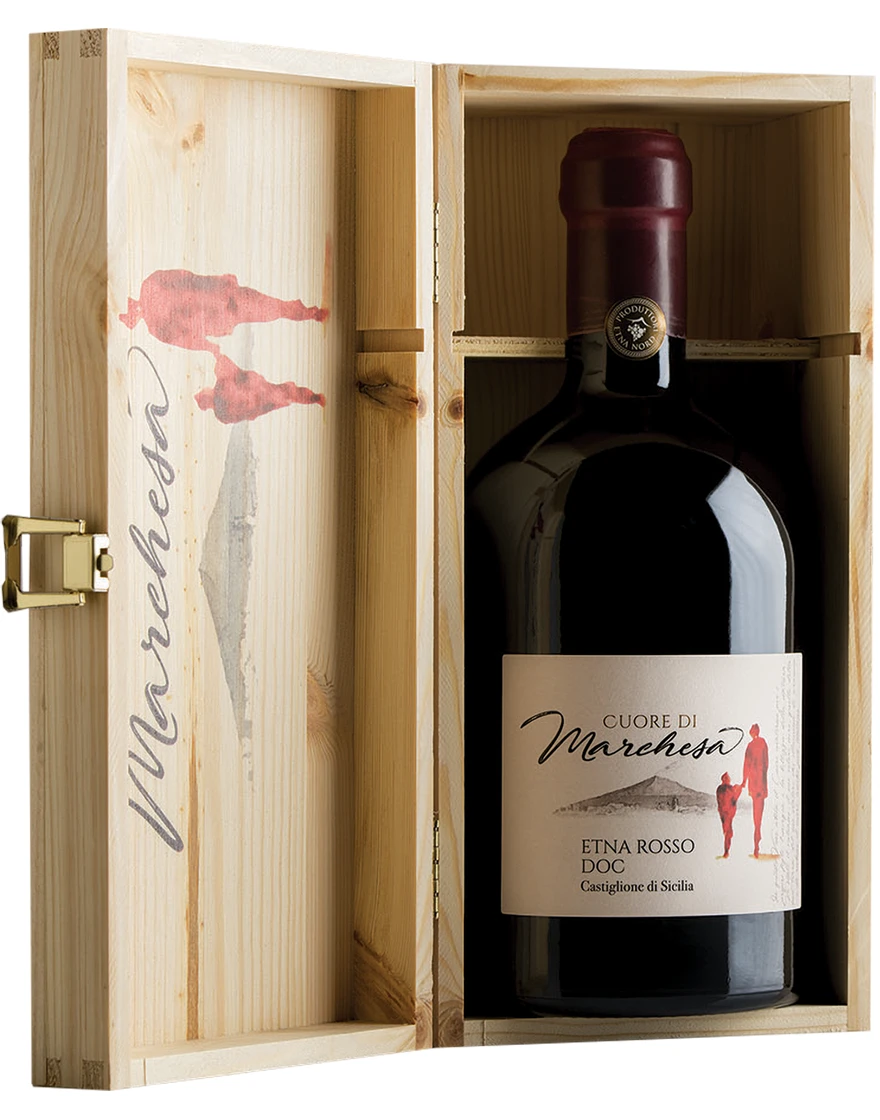 Etna Rood Magnum uitvoering in houten kist