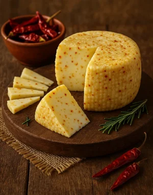 Siciliaanse chili kaas